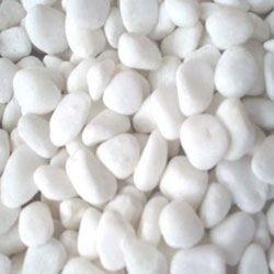 White Tumbled Pabbles